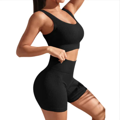 Biker Short Fitness Set