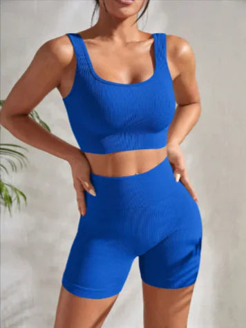 Biker Short Fitness Set