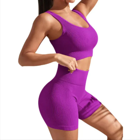 Biker Short Fitness Set